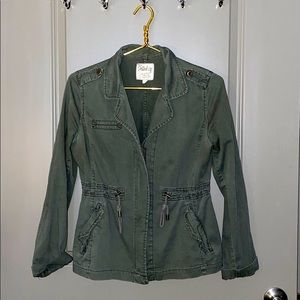 Green jacket